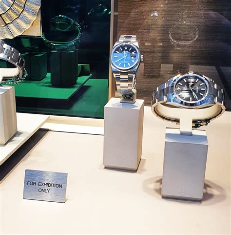 exhibition only rolex